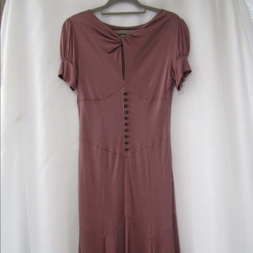 Karen Millen 6 Twist Neck Fitted Summer Dress 34"